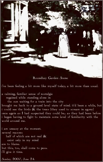 Сцена в саду Роундхэй (1888)